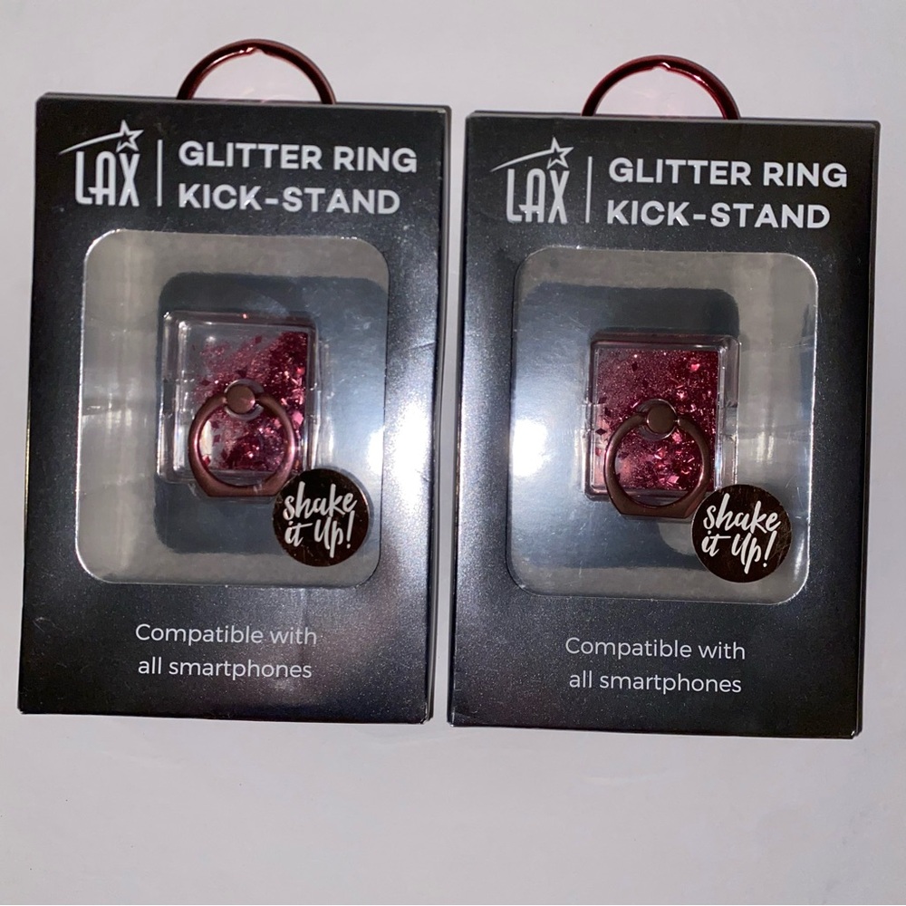 LAX Glitter Ring Kick-Stands 2Pack